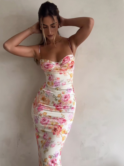 FLEUR DE MINUIT MAXIKLEID