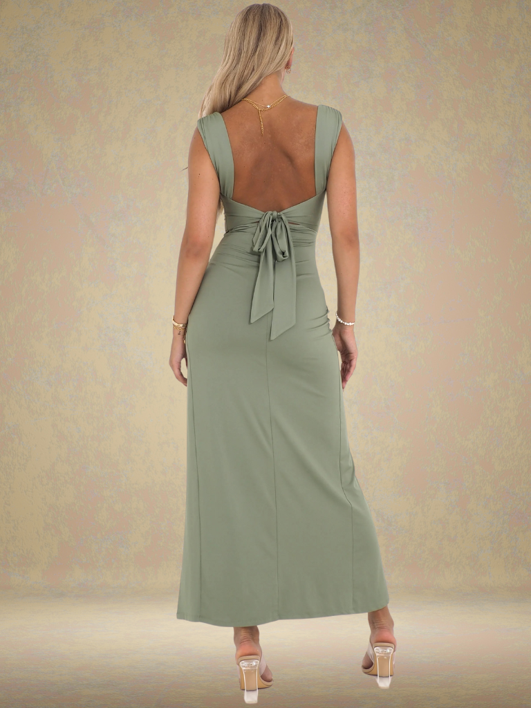 VERDE VIBE MAXIKLEID