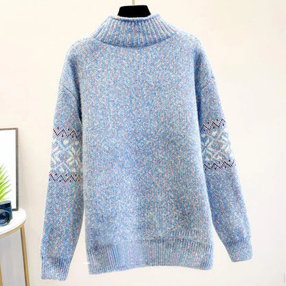 Amabel - Schneeflocken Pullover
