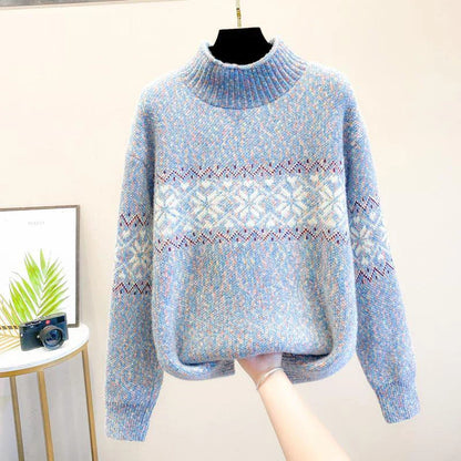 Amabel - Schneeflocken Pullover