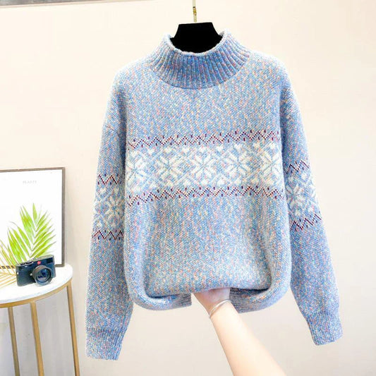 Amabel - Schneeflocken Pullover