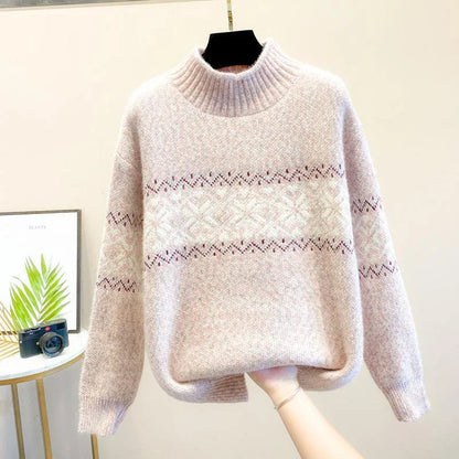 Amabel - Schneeflocken Pullover