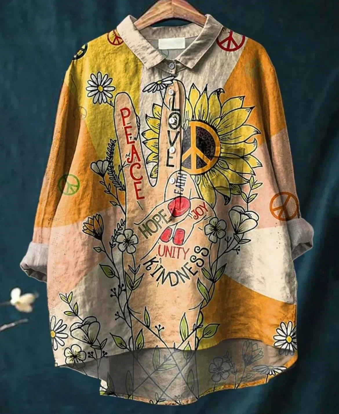 Sofie® | Entspanntes Hemd mit Print