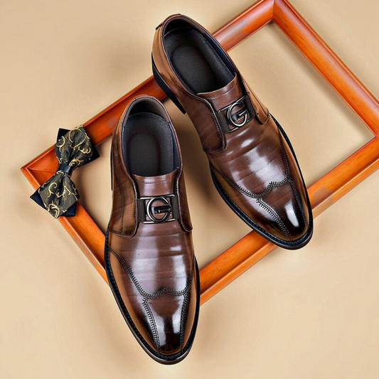 Giovanni™ | Lederschuhe im Boss-Stil