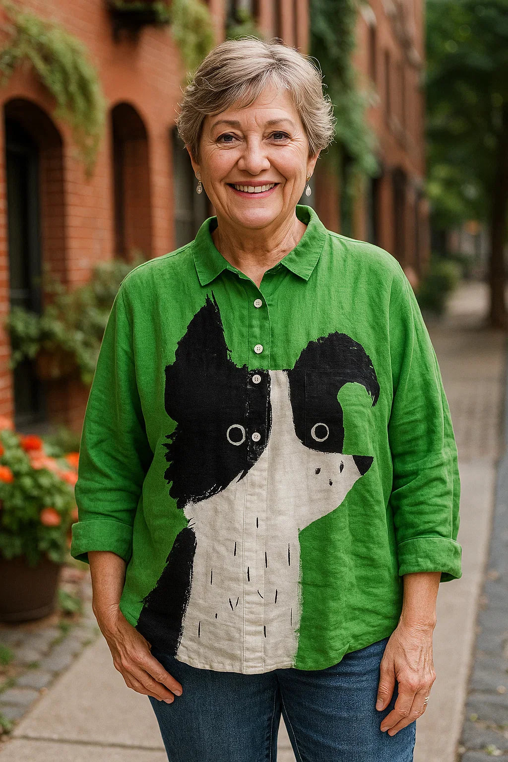 Sofie® | Charmante Bluse mit Print