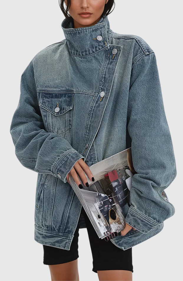 BELLA™ | Artistic Denim Jacket für Frauen