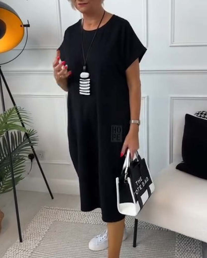 Iris™ - stilvolles kurzarm Kleid