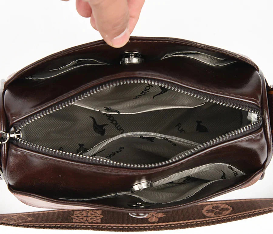 Majestätisch - Elegante Lederhandtasche