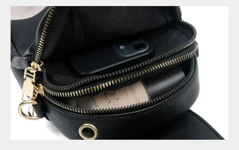 Yenthle - Elegante Retro-Lederhandtasche