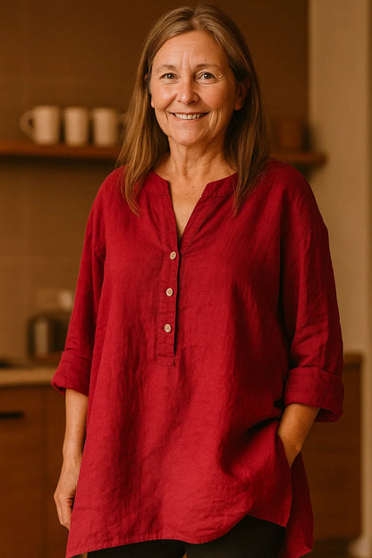 Sofie® | Luftiges Leinen-Top