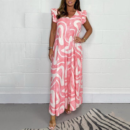 BETTINA | JUMPSUIT MIT WEITEM BEIN