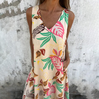 YLVA | MAXIKLEID MIT V-AUSSCHNITT