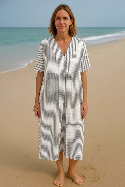 Sofie| Kunstinspirierte Kleid – Natürliche Schönheit, die die Aufmerksamkeit auf sich zieht