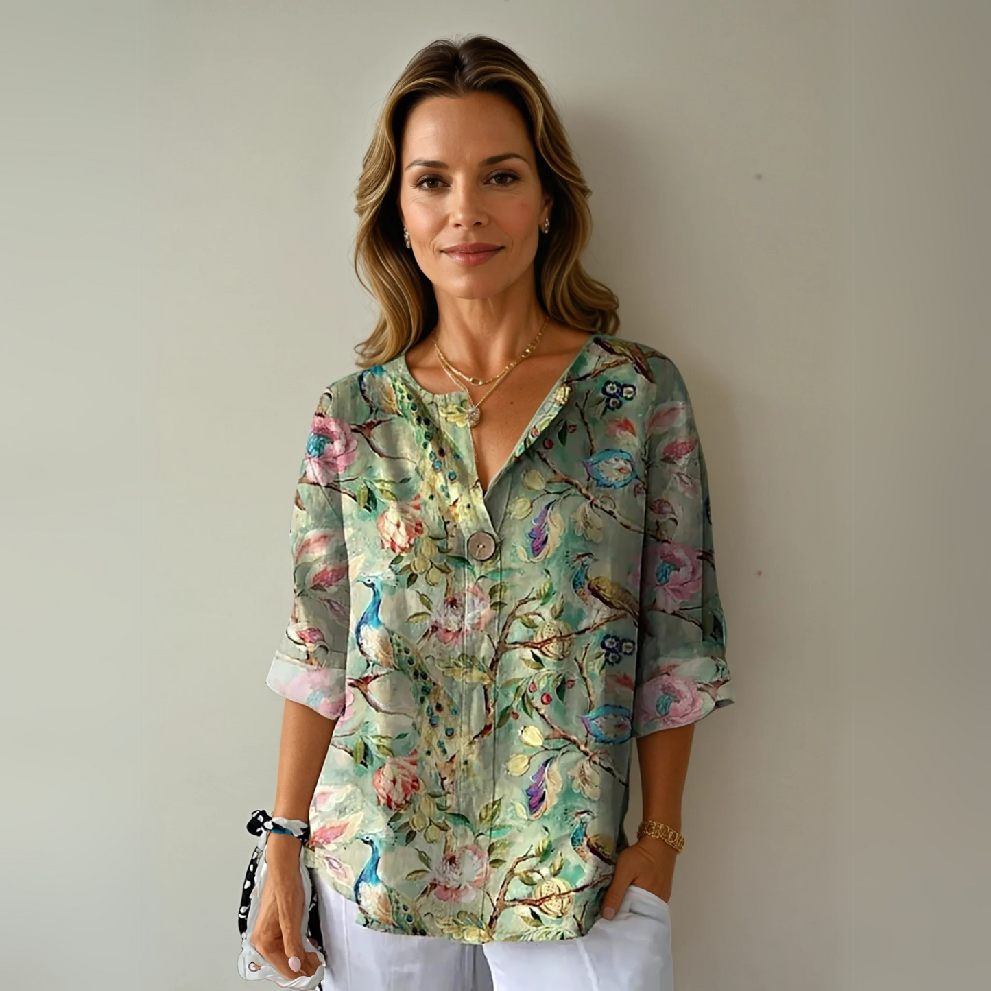 Arlene | Bluse mit Blumenmuster
